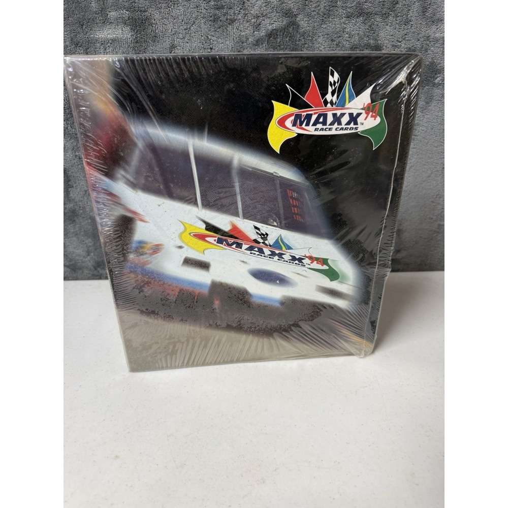 Factory-sealed Official 1994 Maxx Race Cards Binder NASCAR